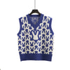 Rabbit Pattern Loose Waistcoat Sleeveless Sweater Vest