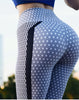 Black and white dot digital printing, hip lift, high waist bottom pants - Verzatil 