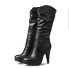 Women's High heel booties-women's shoes - Verzatil 