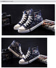 High-top canvas shoes for lovers