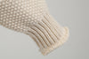 Cardigan thick thread turtleneck pullover - Verzatil 
