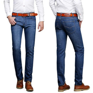 Men's jeans straight loose waist - slim jeans trousers - Verzatil 