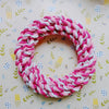 Pet Cotton Rope Knot Toy Dog Wear-Resistant Toy Dog Interactive Circle - Verzatil 