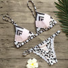 Leopard print sexy Bikini Set brazilian Swimsuit - Verzatil 