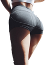 Sports shorts female tight hip sexy v-shaped peach hip high  fitness pants - Verzatil 