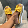 Beach slippers with bow - Women's shoes - Verzatil 