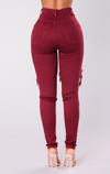 Women's stretch-slim jeans - Women's Bottom - Verzatil 