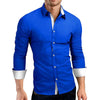 Long Sleeve Plus Size Shirt Men's Shirt - Verzatil 