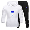Suit Sweater European And American Fashion Casual Hooded Pullover Shirt - Verzatil 