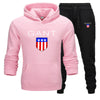 Suit Sweater European And American Fashion Casual Hooded Pullover Shirt - Verzatil 