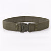 Quick Release Tactical Belt Fashion Men Canvas Belt Outdoor Hunting - Verzatil 