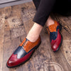 Round Toe Men's Business Casual Leather Shoes