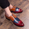 Round Toe Men's Business Casual Leather Shoes