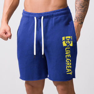 Men's Shorts Pants Solid Color Loose Large Size Straight - Verzatil 