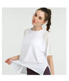 Spring And Summer Fashion Quick-Drying Stretch Lose Running Blouse T-shirt - Women's Top - Verzatil 