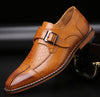 Spring Low-heel Belt Buckle Business  Shoes Men - Verzatil 