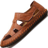 Men's Shoes Summer Sandals Baotou Driving Leather - Verzatil 