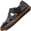 Men's Shoes Summer Sandals Baotou Driving Leather - Verzatil 
