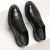 l Shoes Men's Pointed Toe English Leather Shoes - Verzatil 