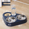 Dog Bowl Double Bowl Automatic Drinking Dog Food Bowl Rice Bowl - Verzatil 