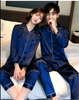Couple Pajamas Spring And Autumn Ice Silk  - Men's Pajama Set - Verzatil 