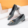 Women's Pointed Toe Mid-heel Women's Casual Shoes - Women's shoes - Verzatil 