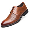 New Large Size Leather Shoes Men's Formal Business Leather Shoes