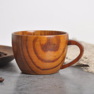 wooden flat bottom coffee cup - Verzatil 