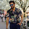 Men's Button Loose Shirt Fashion Streetwear - Verzatil 