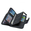 Matte PU leather multi-function wallet - Verzatil 