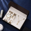 Gift Box Watches Set Bracelet Necklace Earring Ring Set - Verzatil 