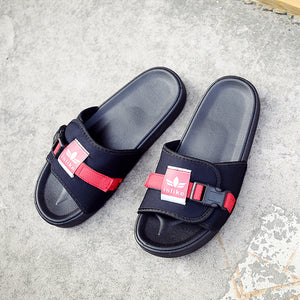 Summer wear flat canvas slippers - Women's shoes - Verzatil 