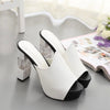 Block high heel platform sandals - Women's shoes - Verzatil 