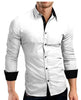 Long Sleeve Plus Size Shirt Men's Shirt - Verzatil 