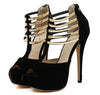 Strap Ankle Cuff Stiletto Salto - Women's shoes - Verzatil 