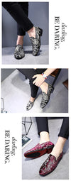 Embroidered men's Shoes - Verzatil 
