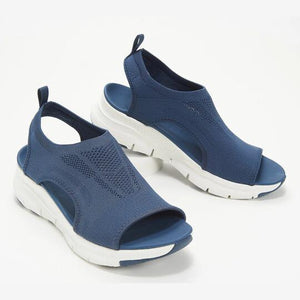 Mesh Platform Soft Sole Casual Sneakers - Women's shoes - Verzatil 