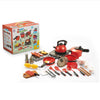 Four Kinds of Mock Plastics Kitchen Ware Set with Sound & Light Barbecue Toys for Kids - Verzatil 