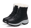 Snow Boots Female High To Help Waterproof Ladies Cotton Shoes Boots