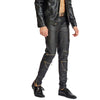Fashion zip Leather Pants - Verzatil 