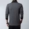 Men's Long-Sleeved t-Shirt Men's Clothes V-Neck - Verzatil 