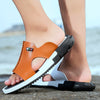 Slipper Male microfiber & leather Shoes - Verzatil 