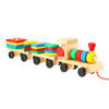 Train Truck Wooden Geometric Blocks Toys Kids Developmental Baby Educational Track Toys - Verzatil 