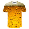 Beer Cola Bubble 3D Print T-Shirt - Verzatil 