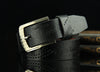 Pin buckle belt men's belt retro hollow casual belt - Verzatil 
