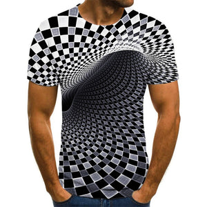 3D Men's T-shirt Summer Casual top  T-Shirt men's - Verzatil 