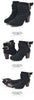 Leather Casual Women High Heels Pumps Warm Ankle Boots - Women's shoes - Verzatil 
