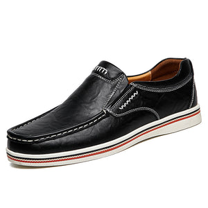 Business casual men's Shoes Leather - Verzatil 