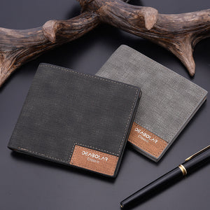 New men's short wallet  leather - Verzatil 