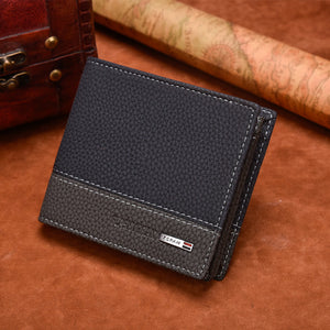 Genuine embossed Leather Wallet - Verzatil 